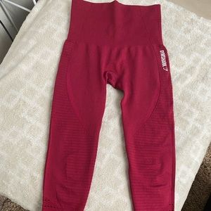 Gymshark seamless leggings, cropped